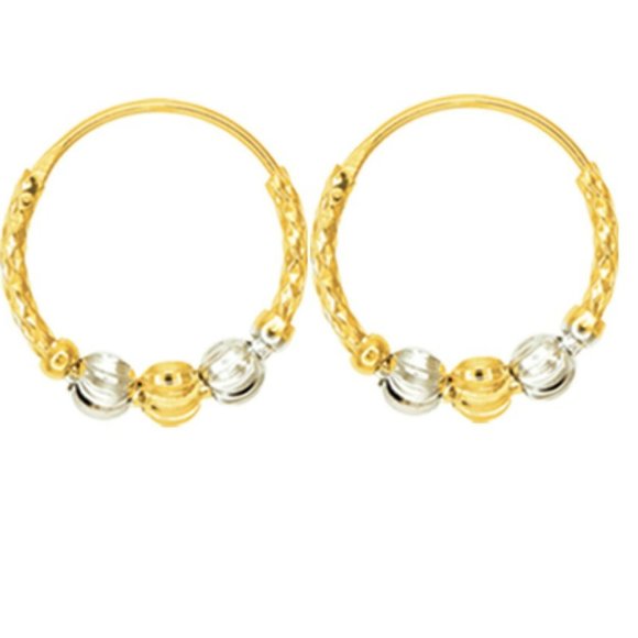 designer gold/sliver plated earrings - Picture 1 of 1